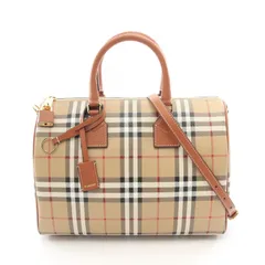 バーバリー BURBERRY ハンドバッグ ヴィンテージチェック 8092085 ベージュ レザー トートバッグ レディース 新品