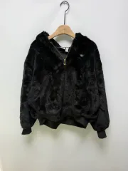 (36) アディダス ウィメンズ ファー フーディー ジップアップ