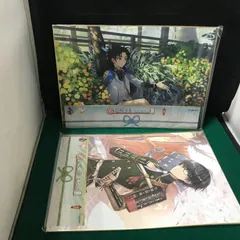 5847　刀剣乱舞　色紙賞A、B＆砂時計＆京かたなポスター4点セット　【中古】