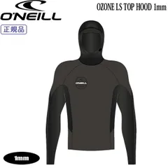 オニール ラッシュガード 25 ONEILL OZONE LS TOP HOODボディ1mmネオプレーン+袖脇ラッシュガード素材 オゾン 長袖タッパラッシュフード