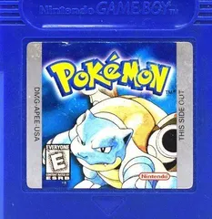 【GB】POKEMON BLUE 海外版 ポケモン ポケットモンスター 青（電池交換済） ゲームボーイ