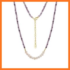 デイジーリン/フォクシー　パワーストーンブローチ＆ネックレス　2WAY　ビジュー デイジーリン/フォクシー パワーストーンブローチ＆ネックレス 2WAY