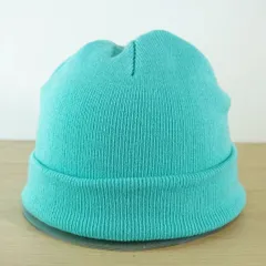 WEGO  レディース・ガールズ　水色　ニット帽　サイズ５７cm〜５９cm　キャップ　帽子　ウィゴー　[[1.1.]]