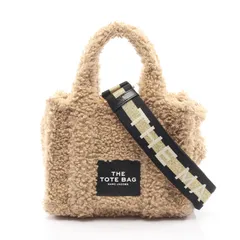 マークジェイコブス MARC JACOBS トートバッグ ザ テディ ミニ ベージュ その他 2wayショルダー レディース Used B