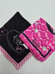 【新品】Barbie レディースハンカチ & タオルハンカチ セット