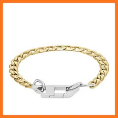 【新品】 Diesel (ディーゼル) ステンレスブレスレット メンズ, One Size, ステンレス鋼, 宝石なし 1