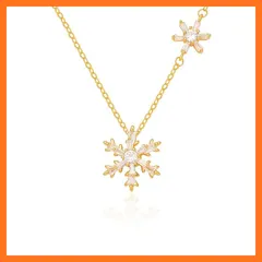 【新品】 [Puliyunxiang] ネックレス レディース 高級 ジルコニア シルバー ペンダント 金属アレルギー対応 アクセサリ ー 誕生日 記念日 母の日のプレゼント 調節可能 ギフトラッピング付 1