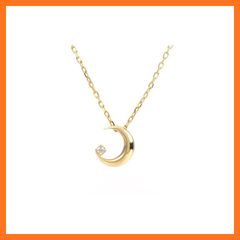 スタージュエリー アメジスト ネックレス 0.04ct K18 ダイヤ - メルカリ