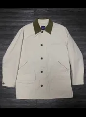 90sGAP ギャップ オーバーサイズ カバーオール チョアジャケット アウター 裏地キルティング XL