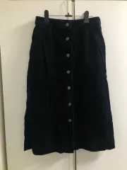 ユニクロ コーデュロイ スカート