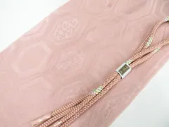 【一輝堂】和装小物 帯締め帯揚げセット 丸組 美品 帯締 帯揚 26w01-720