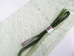 【一輝堂】和装小物 帯締め帯揚げセット 丸組 金糸 帯締 帯揚 26w01-724
