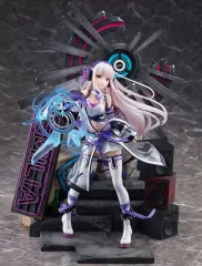 【中古】フィギュア エミリア -Neon City Ver.- 「Re：ゼロから始める異世界生活」 SHIBUYA SCRAMBLE FIGURE 1/7 PVC製塗装済み完成品 eStream Store限定