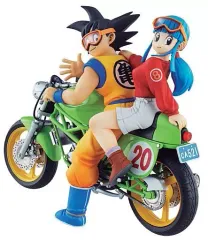 【中古】フィギュア DESKTOP REAL McCOY 05 孫悟空＆チチ 「ドラゴンボールZ」