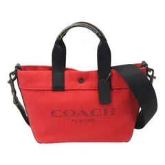 COACH コーチ ミニトートバッグ C2247-C9879 2WAY ハンドバッグ ショルダーバッグ  レッド   61004653