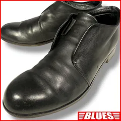 PADRONE パドローネ シューズ 26 本革 黒 レザー メンズ 42 黒 日本製 スリッポン サイドゴア レースアップシューズサイズ26cm一覧←SEULB屋着古← X8241