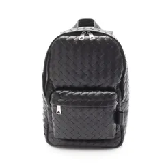 ボッテガヴェネタ BOTTEGA VENETA リュックサック バックパック スモール イントレチャート 730728V2HL28803 ブラック レザー バックパック メンズ 新品のサムネイル