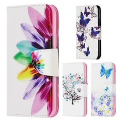 iPhone 16 ケース 手帳型ケース 手帳タイプ 手帳型 カバー カード収納 蝶々 バタフライ 花 フラワー アート