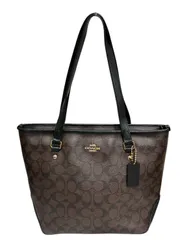 COACH コーチ F34603 シグネチャー トートバッグ PVC レディース ♯1073013242