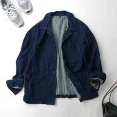 MUJI 無印良品 木の実から作ったカポック混デニム カバーオール  (57Y＋9800)26H