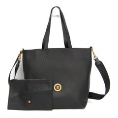 H427 美品✨ヴェルサーチェ　デニム　トートバッグ　ラ　メデューサ　ブルー H427 美品✨ヴェルサーチェ デニム トートバッグ ラ メデューサ ブルー