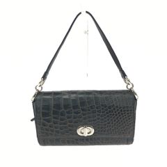 Beaugrand ボーグラン 2WAYバッグ ウォレットバッグ  クロコダイルレザー    ブラック レディース / 240001185683