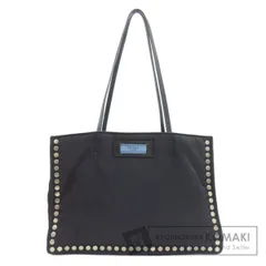 PRADA プラダ 1BG122 エティケット トートバッグ ナイロン レディース [中古]