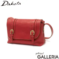 ダコタ ショルダーバッグ レディース Dakota バッグ 斜め掛け 大人 軽量 ブランド ショルダー コンパクト ミニ 本革 レザー 革 ミニショルダーバッグ 斜めがけバッグ キューブ 1030305 レッド