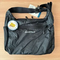 モンベル ポケッタブル ライト ショルダーバッグ スモール S ブラック 新品