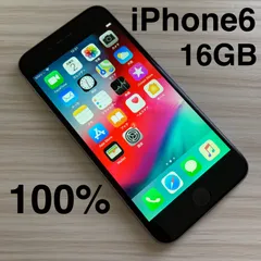 iPhone6 16GB SPACEGRAY バッテリー100% docomo