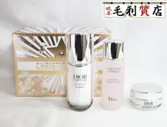 【未使用】ディオール Dior カプチュール ホリデー スキンケア 美容液 化粧水 クリーム 3点セット 2025 限定 コスメ ポーチ欠品