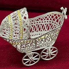 アンティークドイツフィギュリン 二体セット サクソフォンを吹く子供