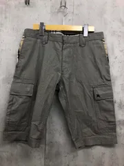 BURBERRY BLACK LABEL バーバリーブラックレーベル BMS78-820-04 カーゴ ショート パンツ size76/グレー ■◆ メンズ
