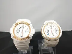 ジャンク 【セット売り】CASIO カシオ G-SHOCK ジーショック ラバーズコレクション2018 AW-591LF BABY-G BGA-150LF 腕時計 ペア