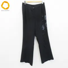 イタリヤ 伊太利屋 パンツ ワイド フレア スパンコール ラメ 大きいサイズ レディース [a973815]のサムネイル