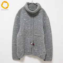 ギースヴァイン GIESSWEIN オーストラリア製 ニット セーター トップス 花モチーフ ハート レディース [a978760]