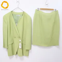ヘルノ Herno ヴィンテージ セットアップ スカートスーツ ジャケット ダブル スカート シルク レディース [x980133]