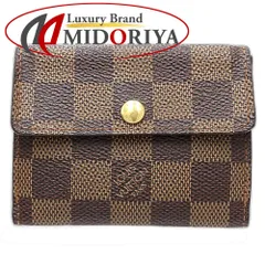 【中古】LOUIS VUITTON ルイヴィトン ダミエ コインケース N62925 ラドロー エベヌ レディース /181897