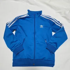 身長 130cm アディダス 青 トラックジャージ