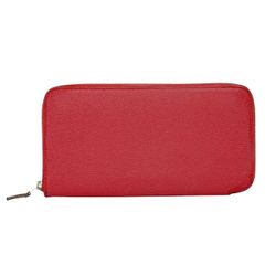 HERMES エルメス 長財布 アザップ シルクイン ロング レッド - メルカリ