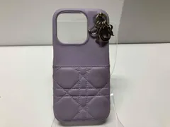 Christian Dior スマホケース iPhone15pro ライトパープル クリスチャンディオール スマホカバー