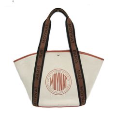 新品同様 MOYNAT ハンドバッグ デュオトート ブラウン チャーム - メルカリ