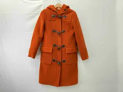 OLD ENGLAND オールドイングランド 54705031 ダッフルコート コート ジャケット アウター オレンジ系 サイズ表記34 レディース