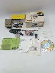 【K-1857】Nikon COOLPIX 2100 フェアリーピンク ニコン クールピクス デジタルカメラ ジャンク