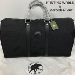 ハンティングワールド×メルセデス・ベンツ コラボ ボストンバッグ