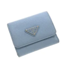 プラダ サフィアーノトライアングル財布  1MH043【Aランク】【中古】