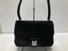 Salvatore Ferragamo サルバトーレフェラガモ ヴァラ P21 7643 ワンショルダーバッグ ブラック 黒