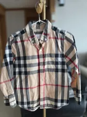 バーバリー キッズ チェック シャツ 4Y