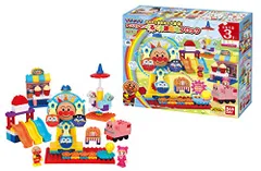 [バンダイ(BANDAI)] BlockLabo ブロックラボ おおきな観覧車が大変身! アンパンマンくるくる遊園地ブロック 対象年齢 3 才以上po
