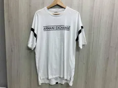 ARMANI EXCHANGE Tシャツ サイズXS ホワイト 黒ライン